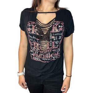 Love J USA Women's Graphic Top size women's small